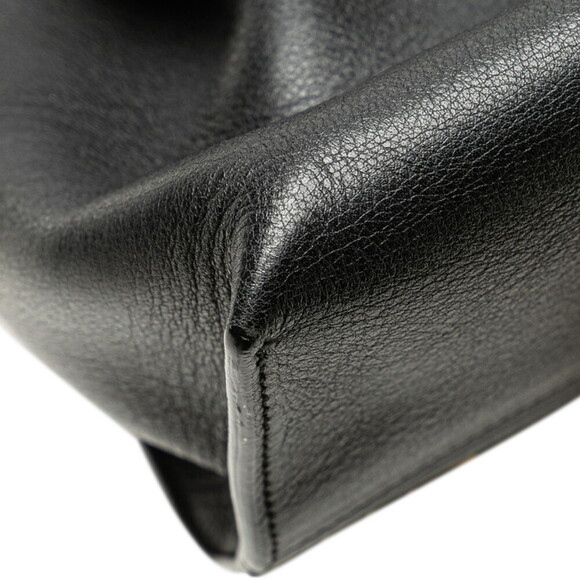 GUCCI Black Leather Backpack main image 9